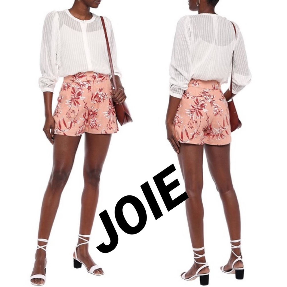JOIE Farron Floral Print Shorts New summer stylish vacation comfy beach fashion